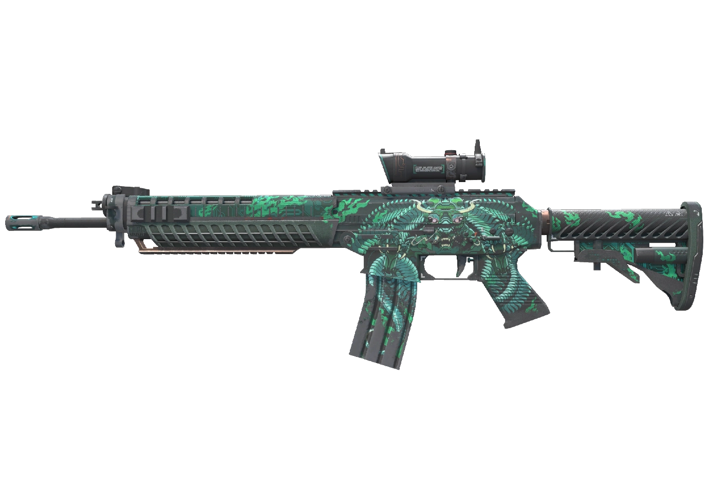 Exclusive Rifle SG 553 Dragon Tech for Sale
